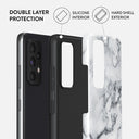 White Winter - Classy Marble Samsung Galaxy A52 / A52S 4G / 5G Case 2