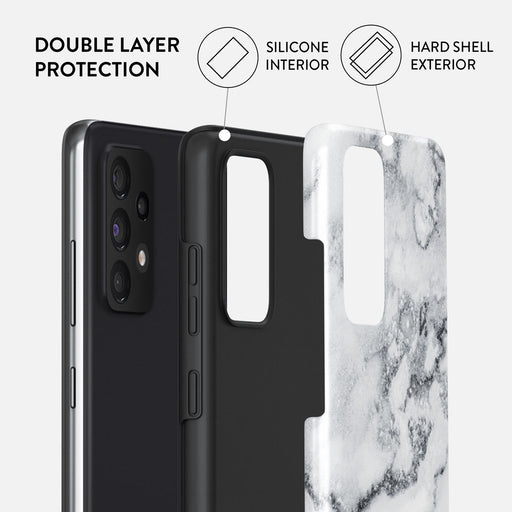 White Winter - Classy Marble Samsung Galaxy A52 / A52S 4G / 5G Case 2