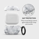 White Winter - Classy Marble AirPods 3 Case 2